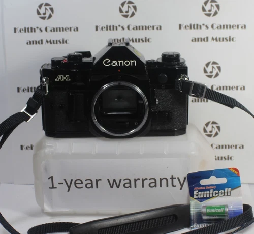 1yrWarranty Excellent Canon A-1 35mm Film Camera Body Refurbished New LightSeals