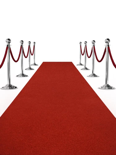 Red Carpet Runner Party 3 x 10 Dark Red/Burgundy Extra Thick Non-Slip Red Aisle - Picture 1 of 8
