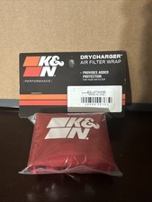 Kn Drycharger Air Filter Wrap Red
