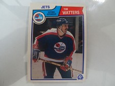 1983-84 O-Pee-Chee Hockey Card # 394 Tim Watters VG (3) Winnipeg Jets