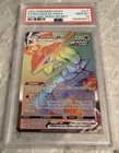 RAYQUAZA VMAX 2021 POKEMON EVOLVING SKIES SECRET RARE FA PSA 10