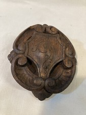 Vecchio Fregio In Legno Intagliato —Dimensioni 13 × 11,5