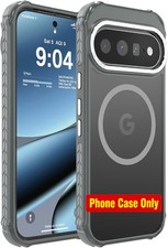Matte Gray Strong Magnetic Case for Pixel 11/11 Pro, Compatible with Google Pixe