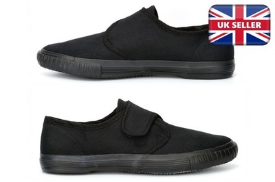 Jungen Plimsolls Mädchen Plimsolls Mädchen Pumps Jungen Pumps Schulschuhe PE Schuhe P.E.