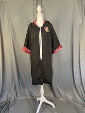 Harry Potter Gryffindor Hooded Cloak child size small Black burgandy