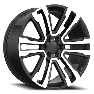 OE PRO-LINE RS-72 Wheel 24x10 (31, 6x139.7, 78.1) Black Single Rim