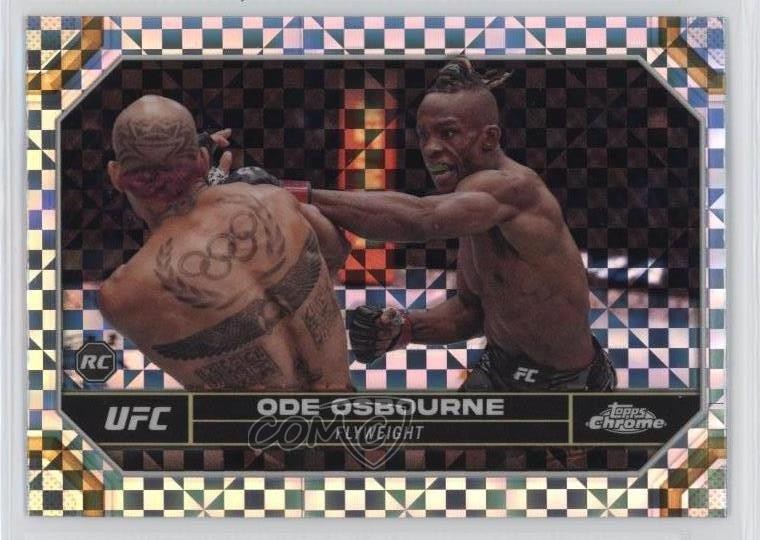 2024 Topps Chrome UFC X-Fractor Ode Osbourne #133 w5b