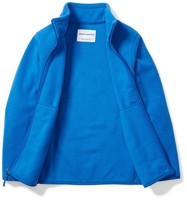 Amazon Essentials Jungen Fleecejacke ReißVerschluss Stehkragen Blau Gr. 8 Jahre