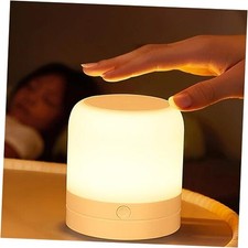 Portable Baby Night Light,3 Colours Egg Light for Nursery,Rechargeable Night