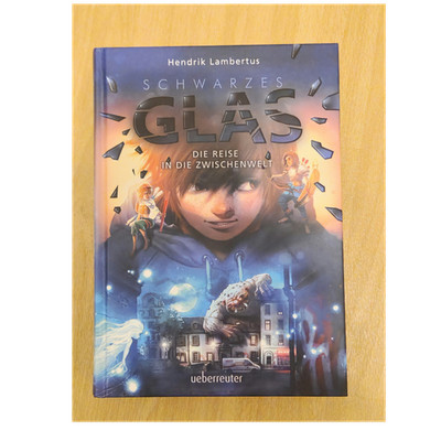 Schwarzes Glas von Hendrik Lambertus, Fantasy-Roman, gebunden, Ueberreuter, 2020