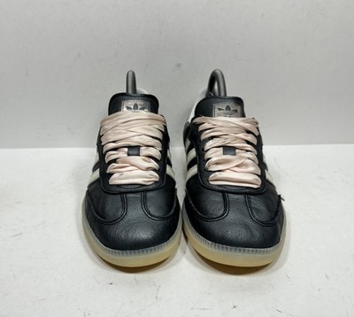 adidas Originals Samba OG Black Pink Ribbon Laces IH8047 Women's