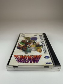 Blazing Heroes CIB W/ Registration Card (Sega Saturn, 1996)