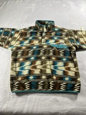 Patagonia Synchilla Pullover Men  s Large Snap-T Fleece Sty25580 Aztec Print