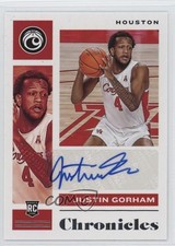 2021-22 Panini Chronicles Draft Picks Rookie Signatures Justin Gorham Auto 0c2n