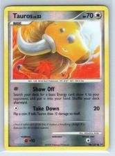 Tauros Common Platinum 98/127 Reverse Holo NM on eBay