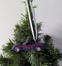 2006 NHL Custom Christmas Ornament Chevy Corvette  Atlanta Thrashers  1:64 Scale
