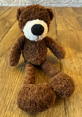 Gund Barnaby Bear Plush 6432 Brown Teddy Long Legs Big Feet  10  Stuffed Toy