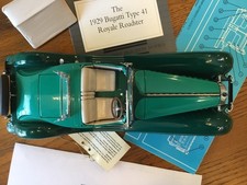 FRANKLIN MINT 1929 BUGATTI LA ROYALE  ESDERS ...