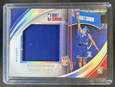 2024-25 Immaculate Bub Carrington Draft Combine Memorabilia RC Jersey #/99