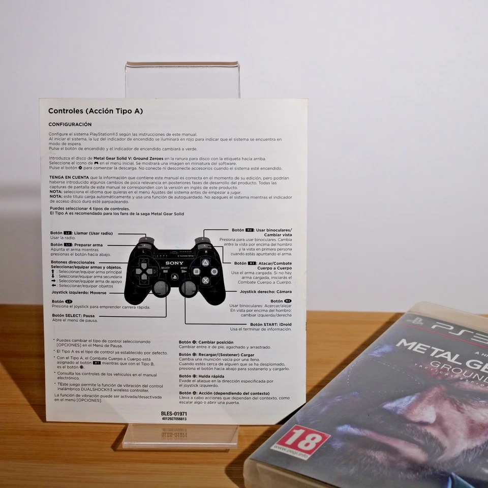Metal Gear Solid V: Ground Zeroes 5 | PlayStation3 PS3 | PAL España ES Completo, foto 4 de 5