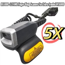 5pcs RS5000-LCFSWR Finger Ring Wearable Barcode Scanner For Zebra WT6000 WT6300