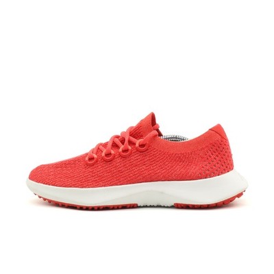 Allbirds Damen Tree Dasher 2 Laufschuhe Rot Textil Atmungsaktiv Sneaker EU 39