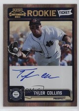 2011 Playoff Contenders Rookie Tickets Signatures Tyler Collins #RT17 Auto 0c6