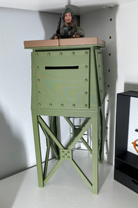 GI Joe Watch Tower for 1:12 Scale 3d Printed