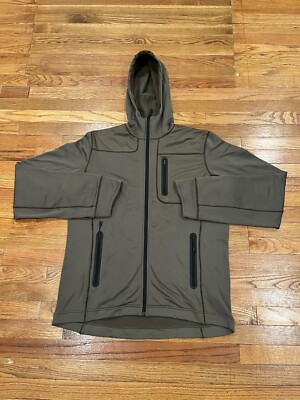 Snow Peak Polartec Full Zip Hoodie Fleece Jacket Men XL