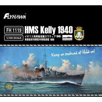 Flyhawk FH1119 1/700 HMS Kelly 1940 Plastic Model Kit