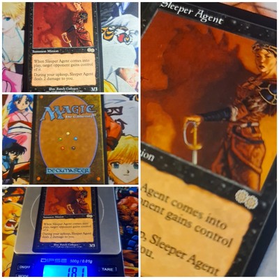 Sleeper Agent    Nm Magic the Gathering Urzas Saga 159/350 1998 MTG Card Rare