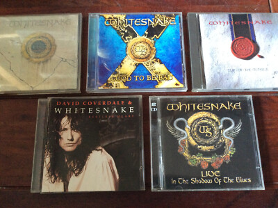 Whitesnake [5 CD Alben] Good to Be Bad Slip of Tongue 1987 Live.. in the Shadows