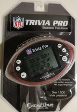 NFL Trivia Pro Electronic Trivia Game-Over 1500 Questions NIP