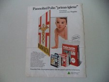 advertising Pubblicità 1981 PANNOLINI POLIN