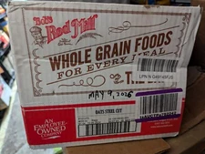 Bob's Red Mill Steel Cut Oats, 24-ounce Pack of 4,  MAY 2026