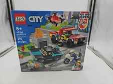 LEGO CITY: Fire Rescue & Police Chase (60319)