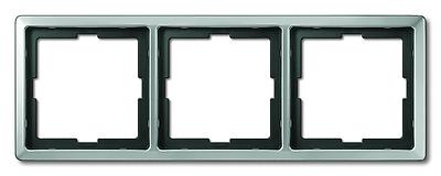 Merten ARTEC 3-fach Rahmen Edelstahl 481346 Abdeckrahmen für Steckdose Schalter