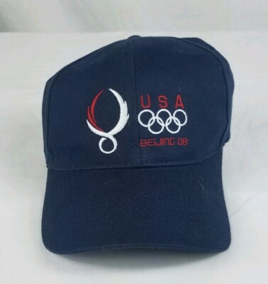 Olympic Games U.S. Olympic Team Hat 2008 Beijing New