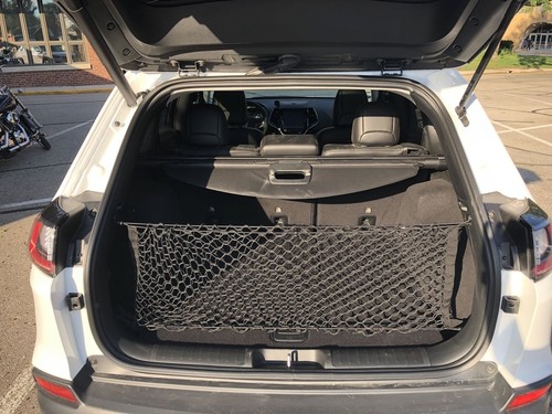 Rear Trunk Envelope Style Mesh Cargo Net for JEEP CHEROKEE 2019-2023 Brand New - Picture 2 of 24