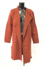 Chicwish Women's Classy Open Front Knit Coat Cg2 Caramel Brown Size Xs/s Nwt