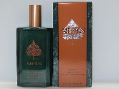 Aspen by Coty for Men 4 oz Cologne Spray Brand New In Box