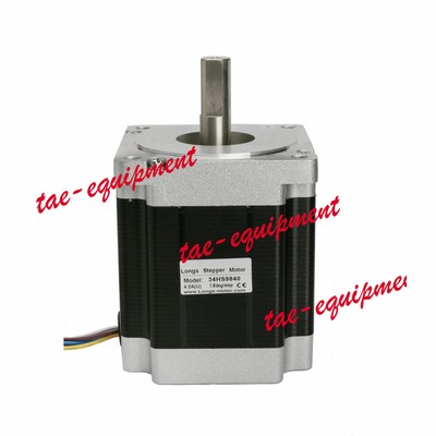 1PC Nema 34 Schrittmotor 1090oz.in 34HS9840 4A 8Leads Longs Motor CNC KIT LANG *