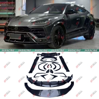 For Lamborghini URUS Carbon Fiber Front Rear Bumper Lip Spoiler Wing Body Kits