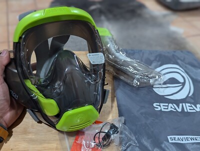 Seaview 180 V3 Full Face Snorkel Mask Adult- The V3 is The Perfect ...