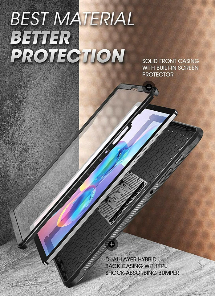 For Samsung Galaxy Tab S6 10.5" SUPCASE Kickstand Case Multi-layer Screen Cover - Image 3 of 4