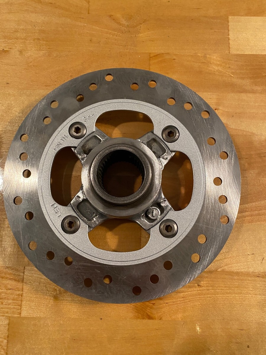 ATV Brake Rotor Rear Brake Rotor Disc With Hub For Honda TRX300EX ...