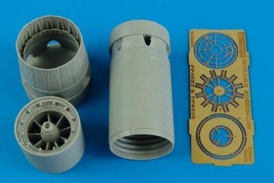 Aires 4553 1/48 Mirage 2000C/B/D/N Exhaust Nozzle Opened For Kinetic