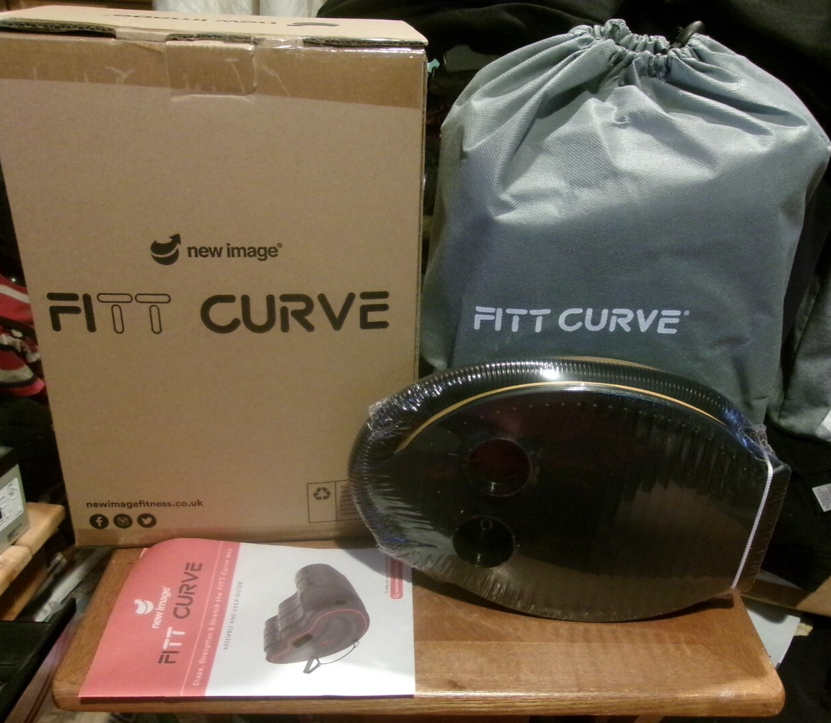 フィットカーブ　FITT CURVE New Image FITT Curve Inflatable Workout System - Core and Full