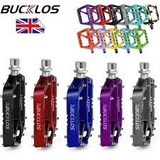 MTB Bike Pedals 9/16" Aluminum Alloy 3 Bearings Flat Mountain Road Cycling Pedal