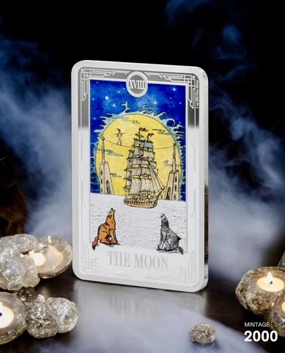 2024 Niue Tarot Cards The Moon 1 oz Silver Proof Coin